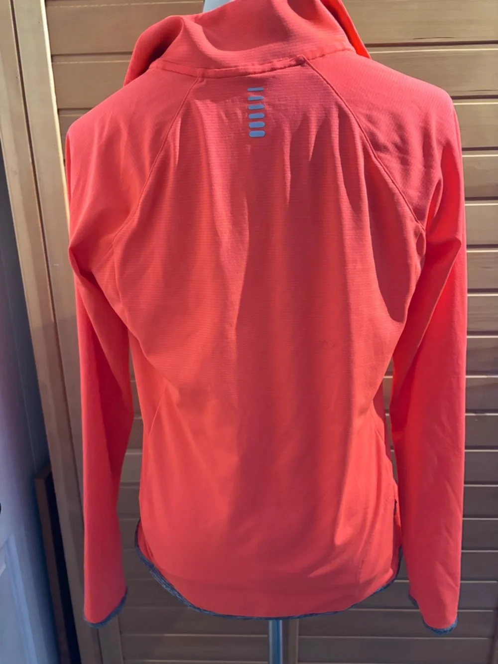 Under Armour Women's Long Sleeve Quarter-Zip Top - Bright Orange - Picture 4 of 6